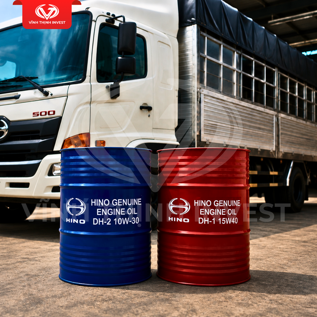 Ảnh minh họa dầu động cơ xe Hino