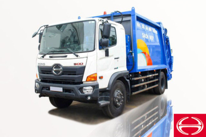 XE ÉP RÁC HINO 14 KHỐI