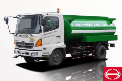 XE TƯỚI CÂY RỬA ĐƯỜNG HINO 6 KHỐI